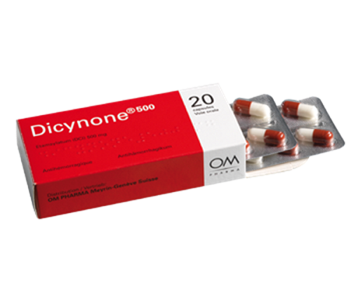 Dicynone 500MG 20 Capsules