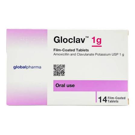 Gloclav 1G 14 Tablets