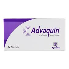 Advaquin Levofloxacin 500MG 5 Tablets