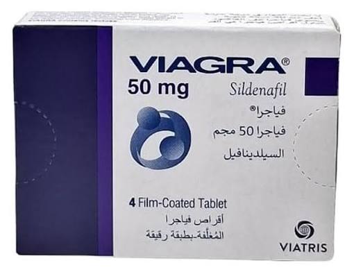 Viagra 50MG 4 Tablets