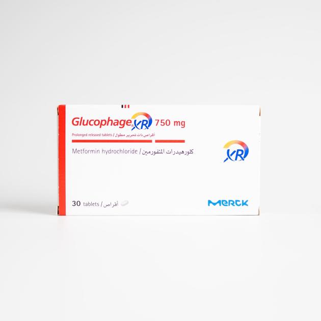Glucophage Xr 750MG 30 Tablets