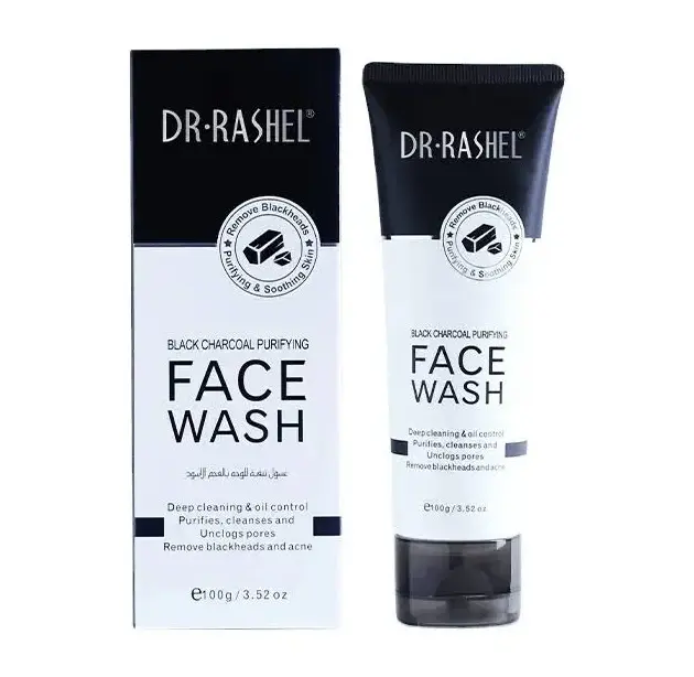 Dr. Rashel Face Wash Black Charcoal - 100 G